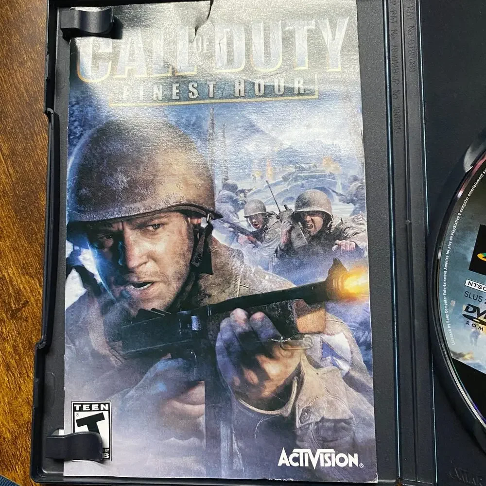 Call of Duty: Finest Hour (Sony PlayStation 2, 2004)